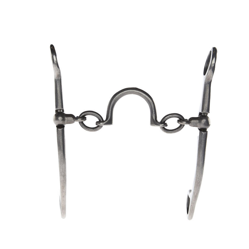 Brandon Anthony Bit & Spur Co. Ported Chain Straight Shank Bit