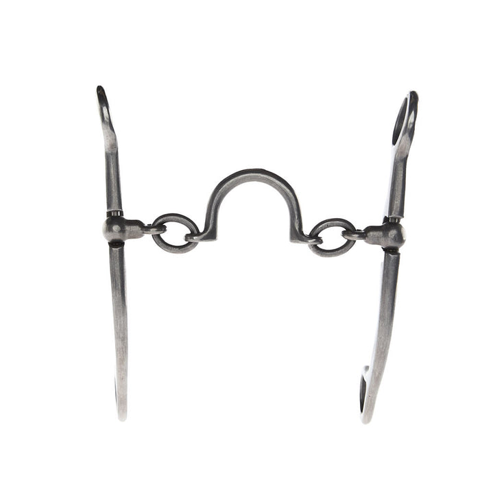 Brandon Anthony Bit & Spur Co. Ported Chain Straight Shank Bit