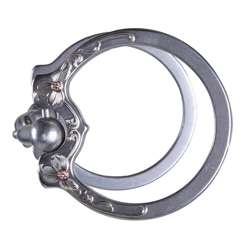 Brandon Anthony Engraved Silver Floral Show Ring Snaffle Bit