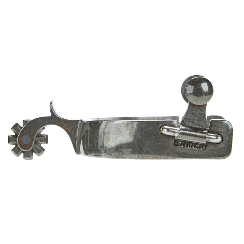 Brandon Anthony Bit & Spur Co. 7/8in Silver Mounted with 8pt Rowel Spurs