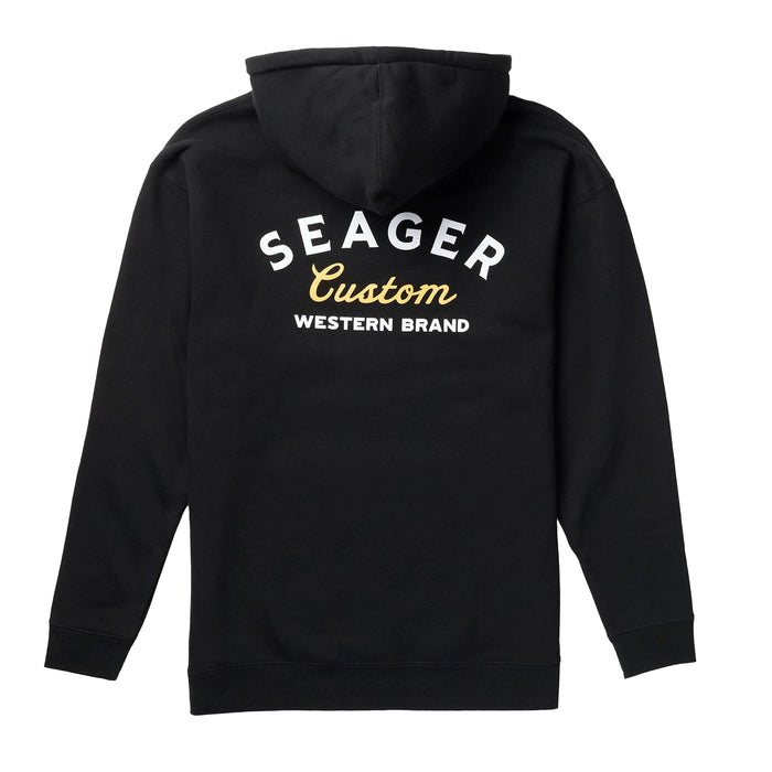 Seager Inc Mens Los Rios Black Hoodie