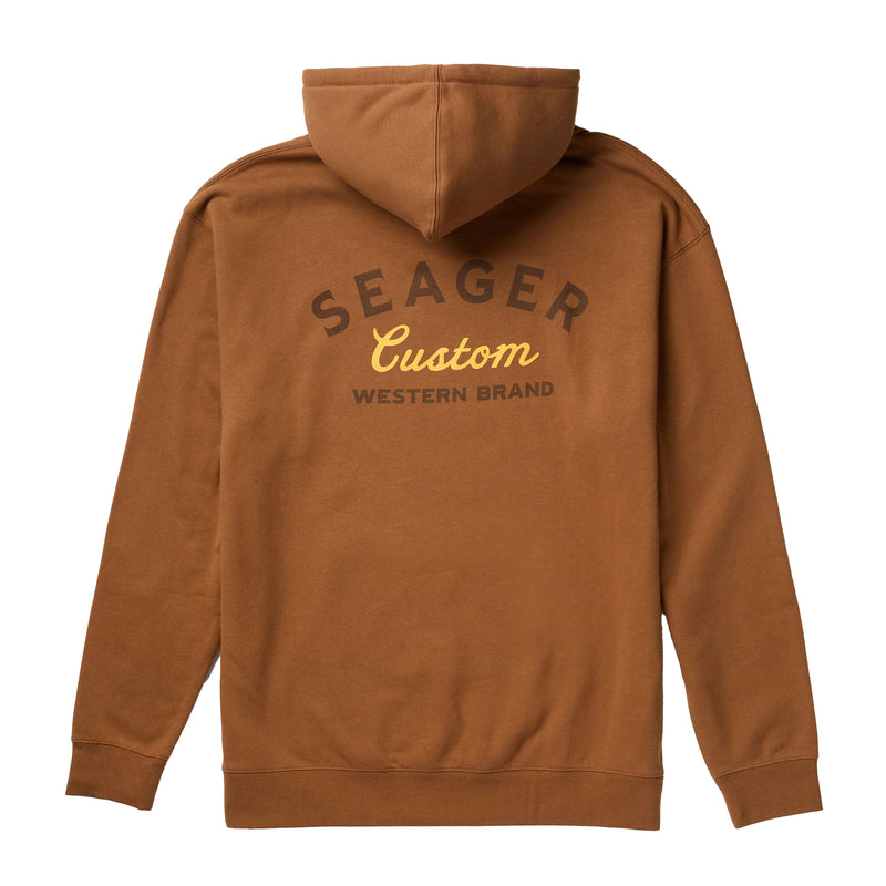 Seager Inc Mens Badland Saddle Hoodie