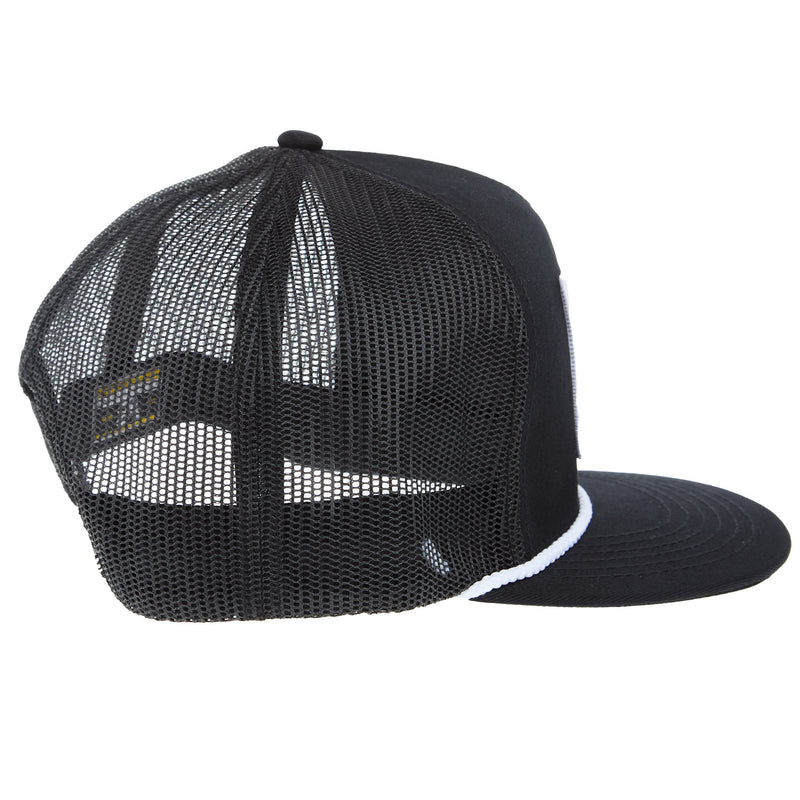 Whiskey Bent Hat Co Mens Bandit Black Cap