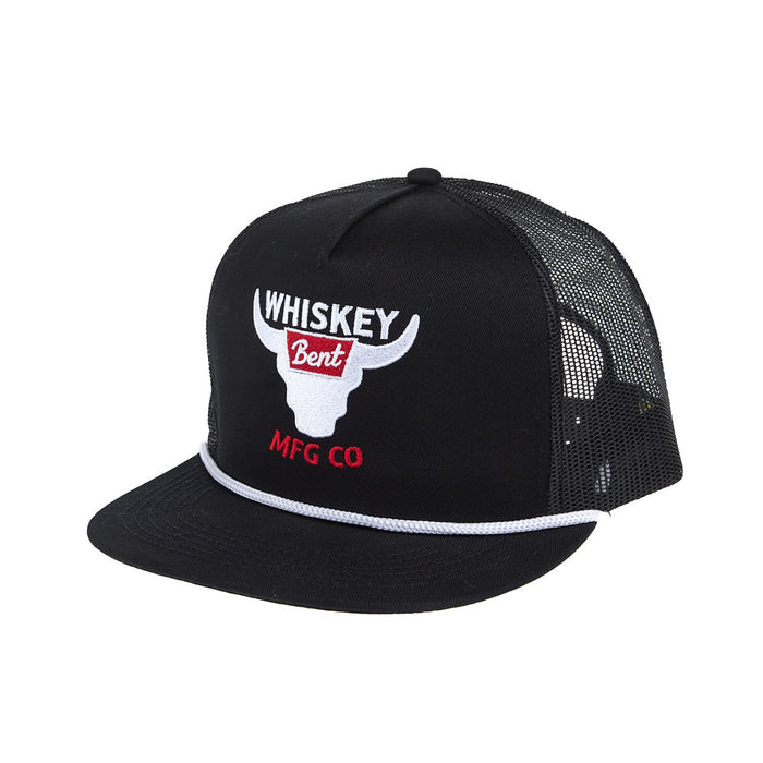 Whiskey Bent Hat Co Black Banquet Cap