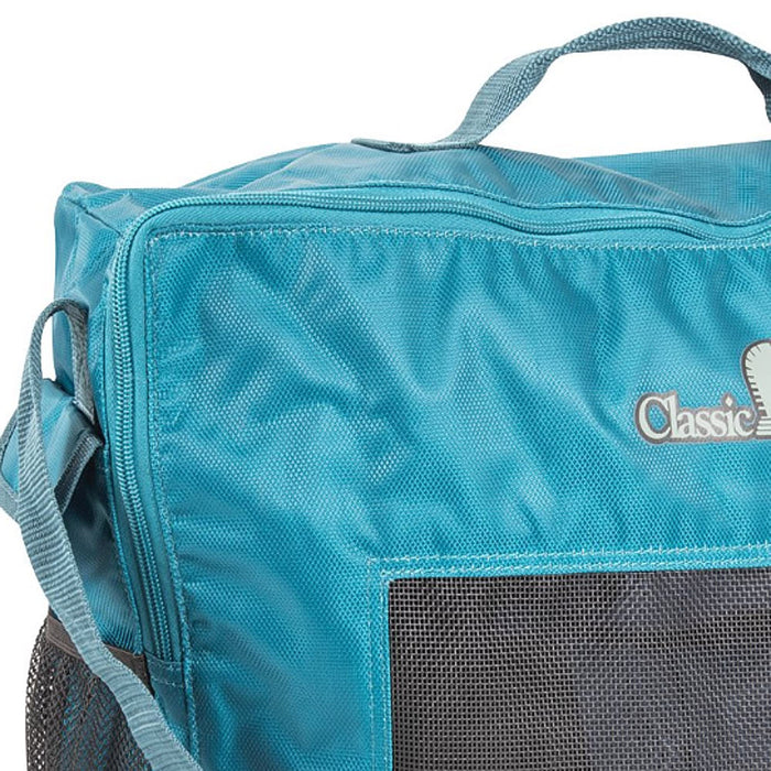 Classic Equine Dark Teal Boot Accessory Tote Bag
