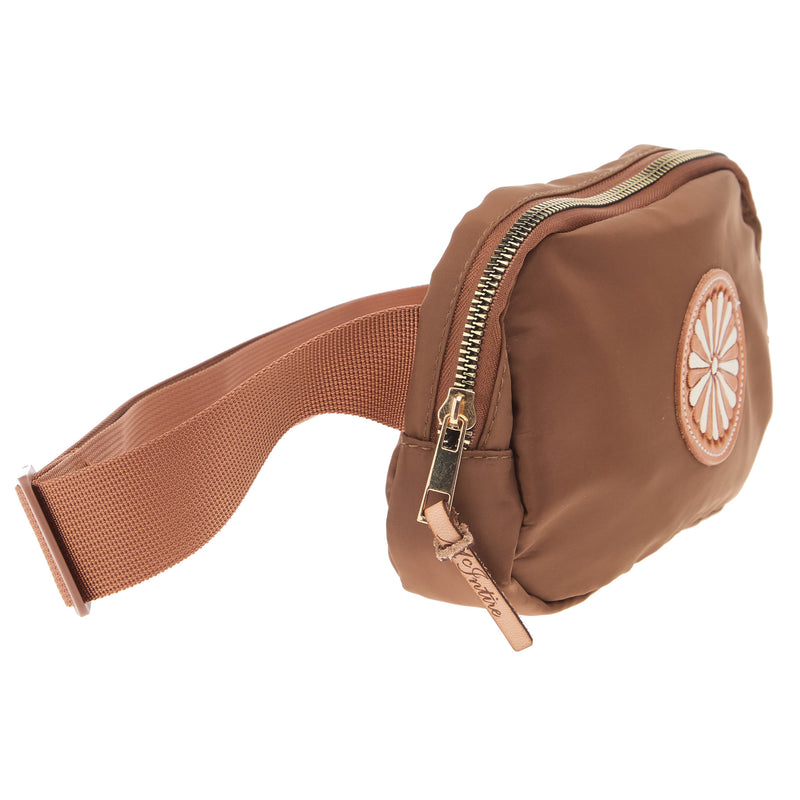 Mcintire Saddlery Camel Concho Belt Bag