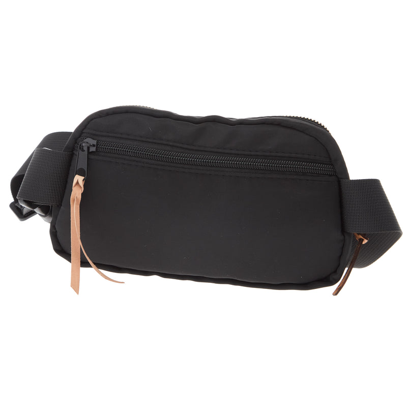 Mcintire Saddlery Black and White Aztec Belt Bag