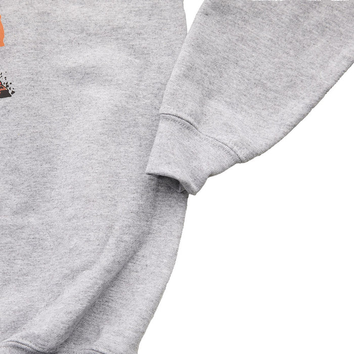 Buckin Baby Girl's Rodeo Design Grey Sweatshirt