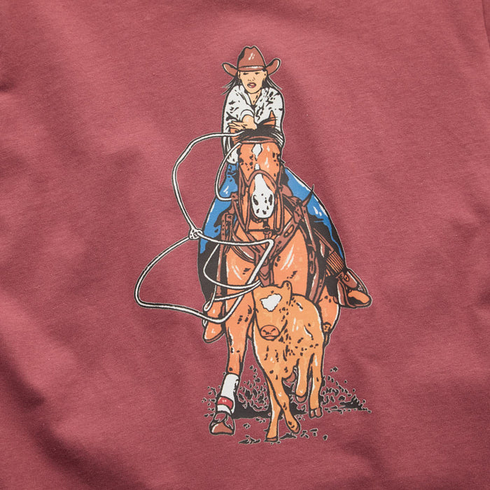Buckin Baby Girl's Ranch Design Rogue Tee Shirt
