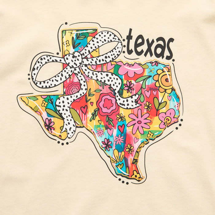 Buckin Baby Girl's Texas Natural Tee Shirt