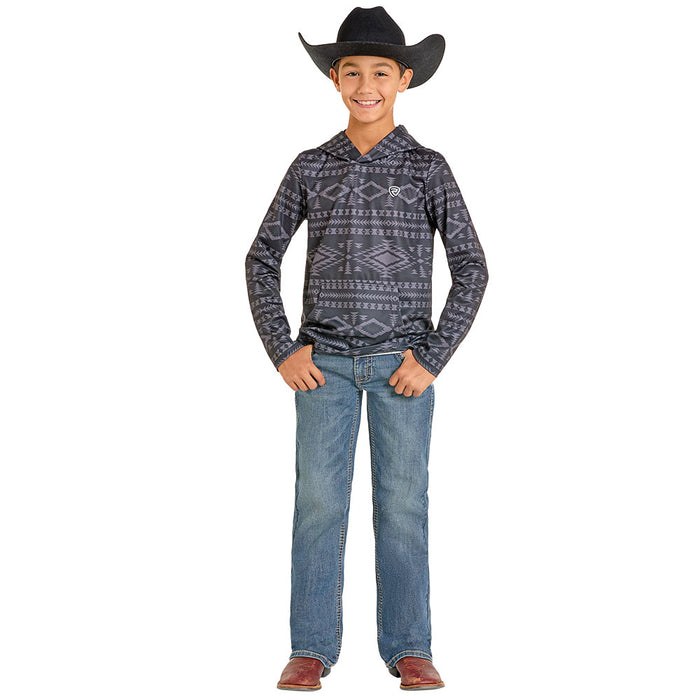 Rock & Roll Denim Boy's Rope Stitch Pocket Jean