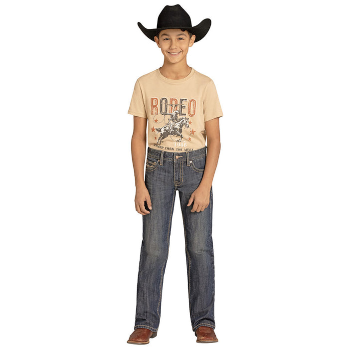 Rock & Roll Denim Boy's Dark Vintage Jean