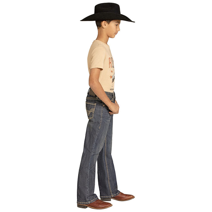 Rock & Roll Denim Boy's Dark Vintage Jean