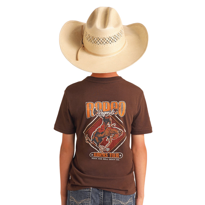 Rock & Roll Denim Boys Bucking Bronco Tee