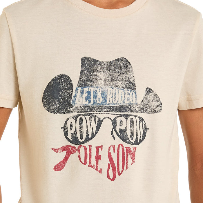 Rock & Roll Denim Boy's Pow Pow Tee Shirt