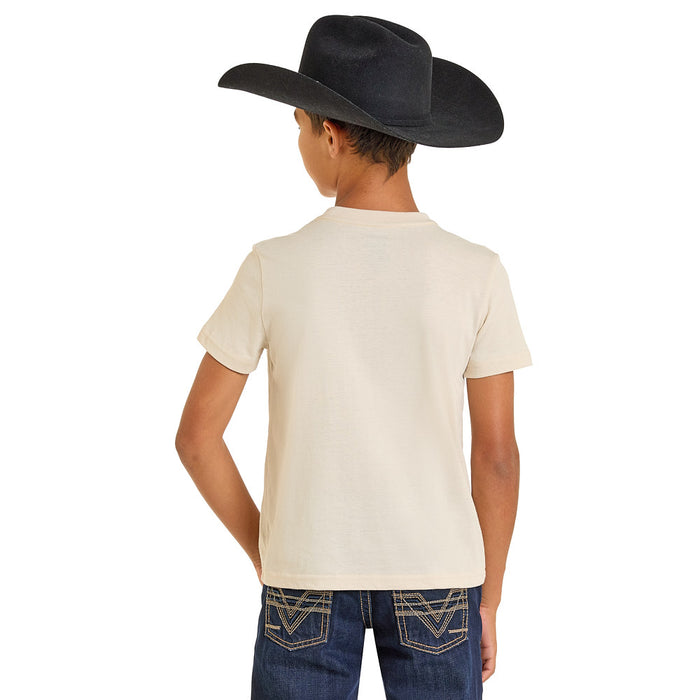 Rock & Roll Denim Boy's Pow Pow Tee Shirt