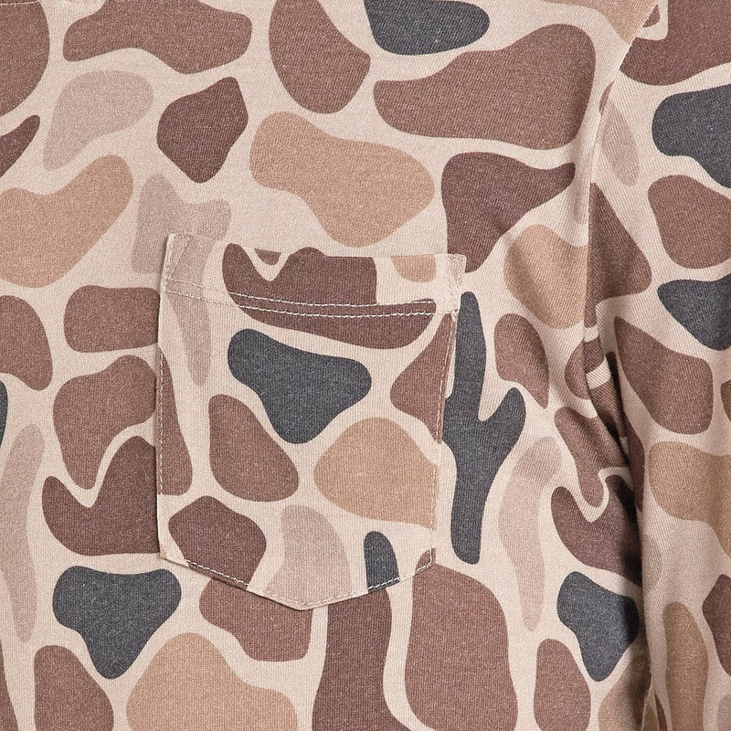 Rock & Roll Denim Boy's Tan Camo Lite Hoodie