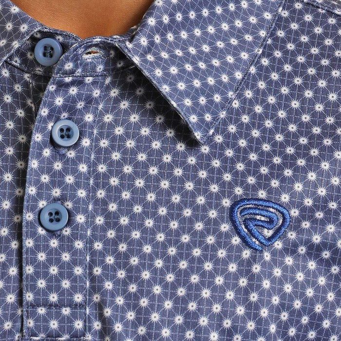 Rock & Roll Denim Boy's Blue Polo
