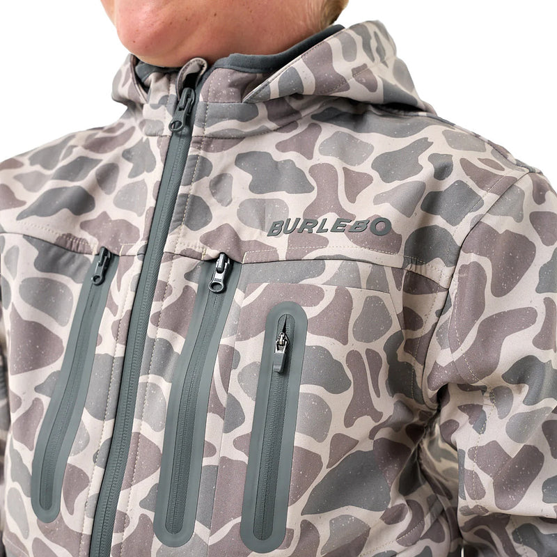 Burlebo Youth Classic Deer Camo Challenger Jacket