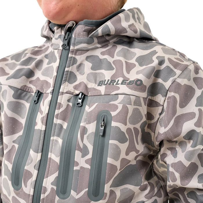 Burlebo Youth Classic Deer Camo Challenger Jacket