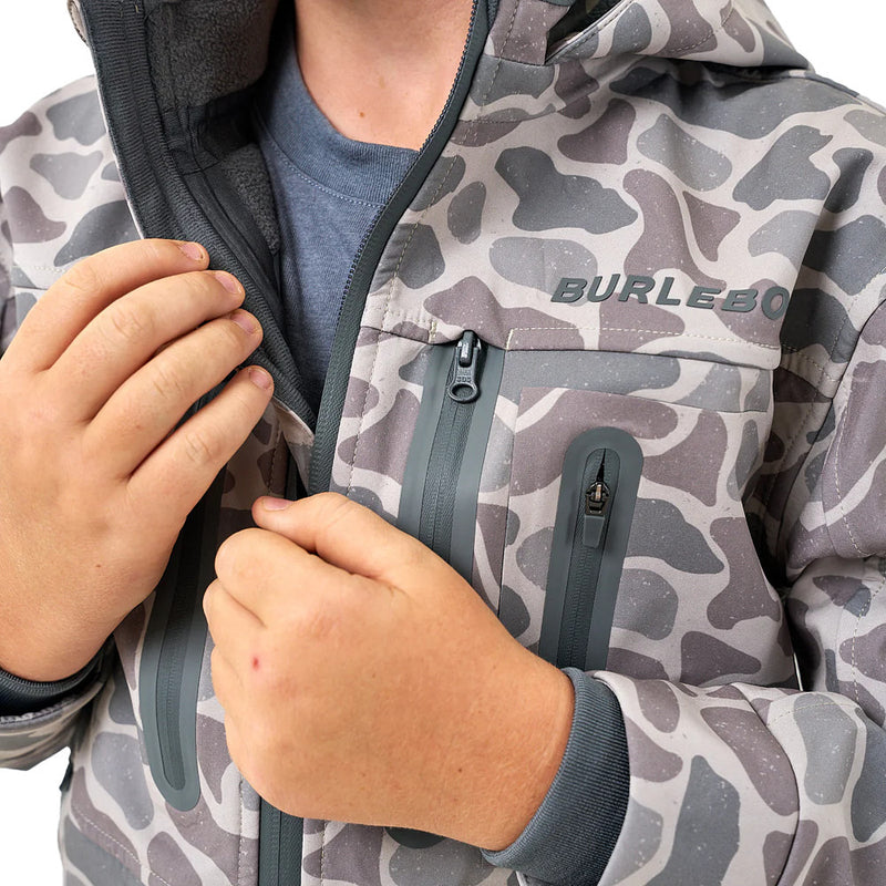 Burlebo Youth Classic Deer Camo Challenger Jacket