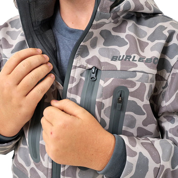 Burlebo Youth Classic Deer Camo Challenger Jacket