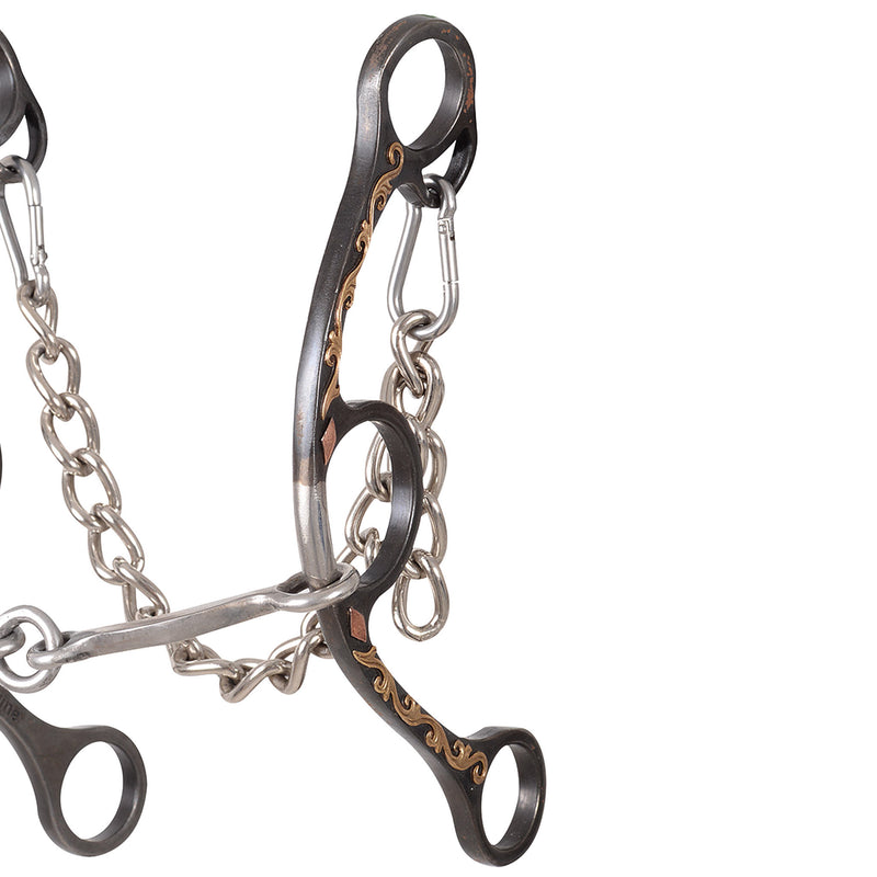 Classic Sherry Cervi Lifesaver Square Diamond Long Shank Gag Bit