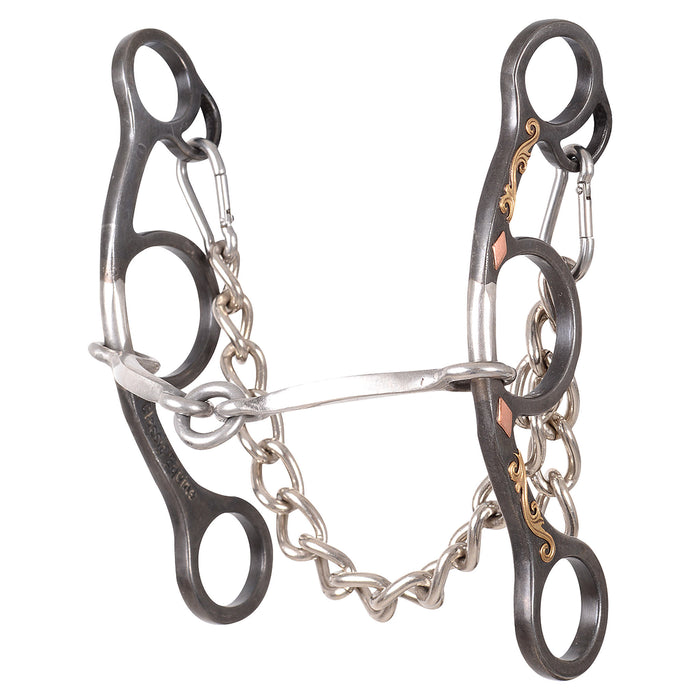 Classic Sherry Cervi Lifesaver Square Diamond Short Shank Gag Bit