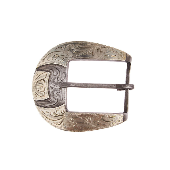 Cowperson Tack Blue Iron Bar 1.5in Buckle and Keeper