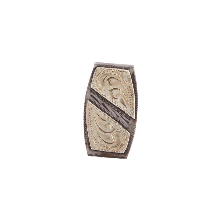 Cowperson Tack Blue Iron Bar 1.5in Buckle and Keeper