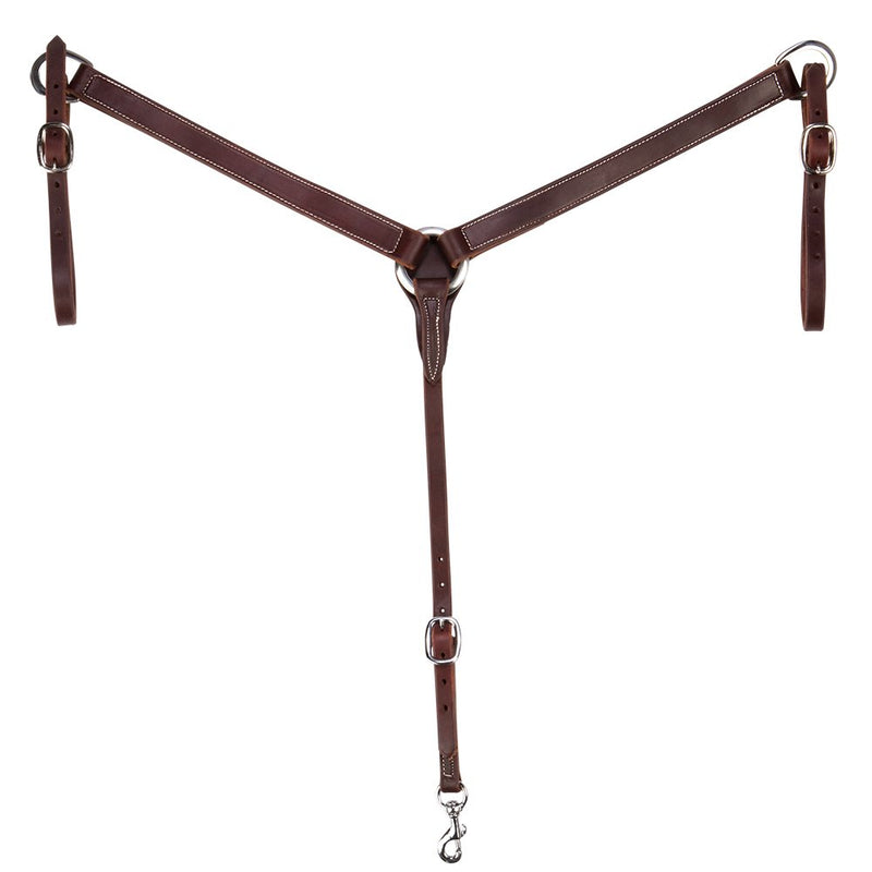 NRS 1 3/4in Oiled Harness Leather Cutter Breast Collar