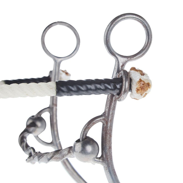 Flaharty Bits & Spurs Betty Combination Twisted Square Gag Bit