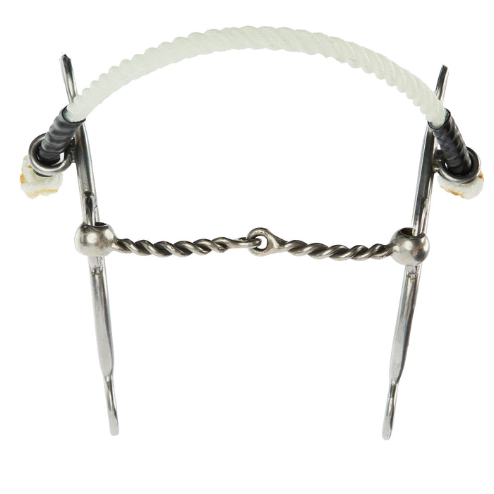 Flaharty Bits  Spurs Twisted Wire Lifesaver Betty Combo Gag Bit