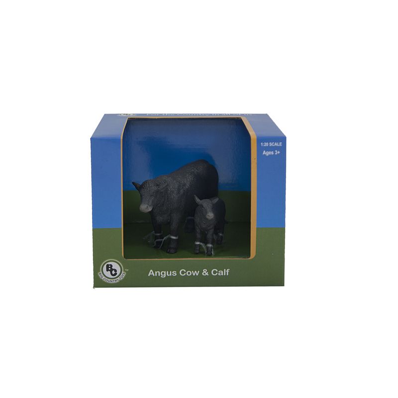 Big Country Toys Angus Cow and Calf Big Country Toys