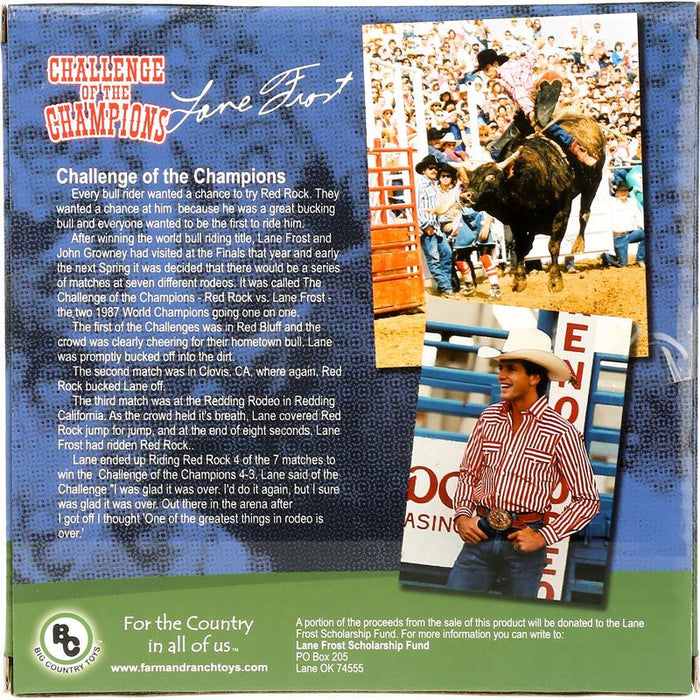 Big Country Toys Lane Frost and Red Rock Toy