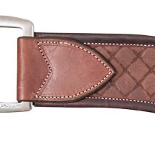 Martin Saddlery Quilted Chocolate 4in Tripping Collar