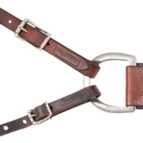 Martin Saddlery Quilted Chocolate 4in Tripping Collar