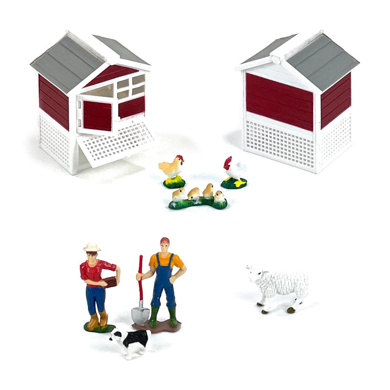 Big Country Toys 30 Piece Farm Playset