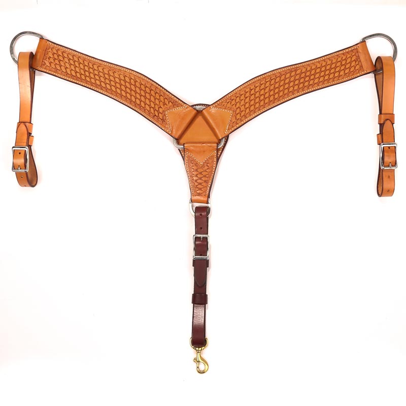 NRS 2 3/4 inch Basket Stamped Breast Collar
