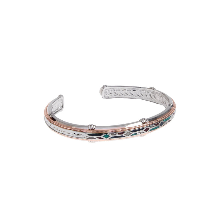 Montana Silversmiths Western Mosaic Cuff