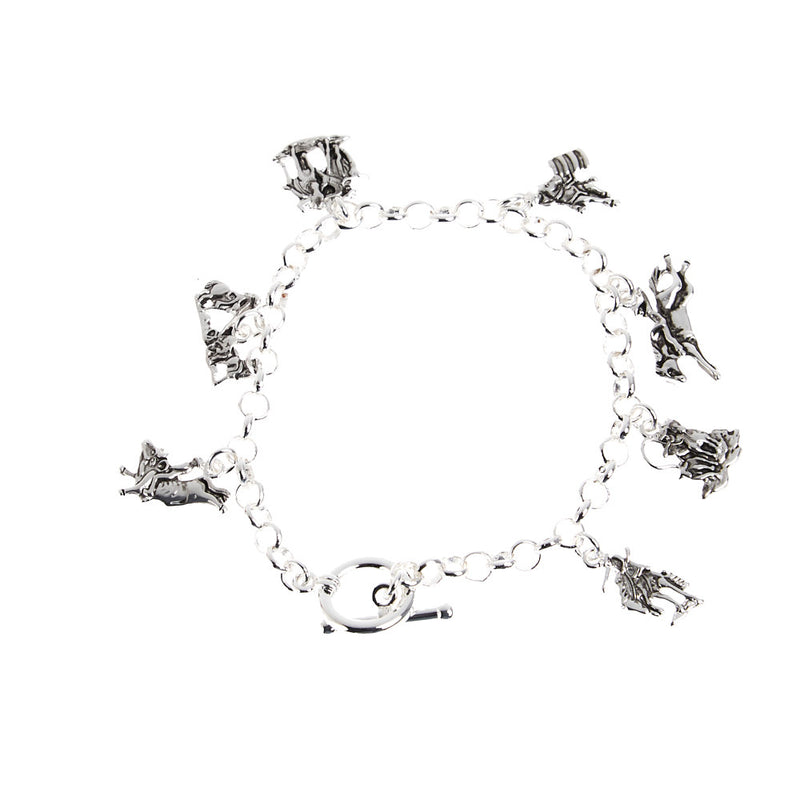 Montana Silversmiths Charms of Champions Bracelet