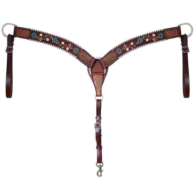 Rafter T Ranch Company Floral Vine Breastcollar