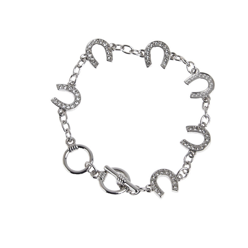 Montana Silversmiths Lucky Horseshoe Link Bracelet