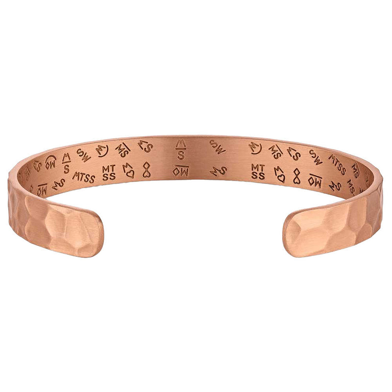 Montana Silversmiths Beaten Path Cuff Bracelet