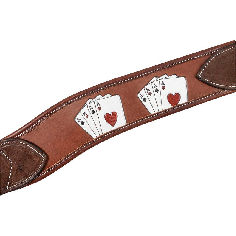 Martin Saddlery 2-3/4 in. Card Suit Breast Collar