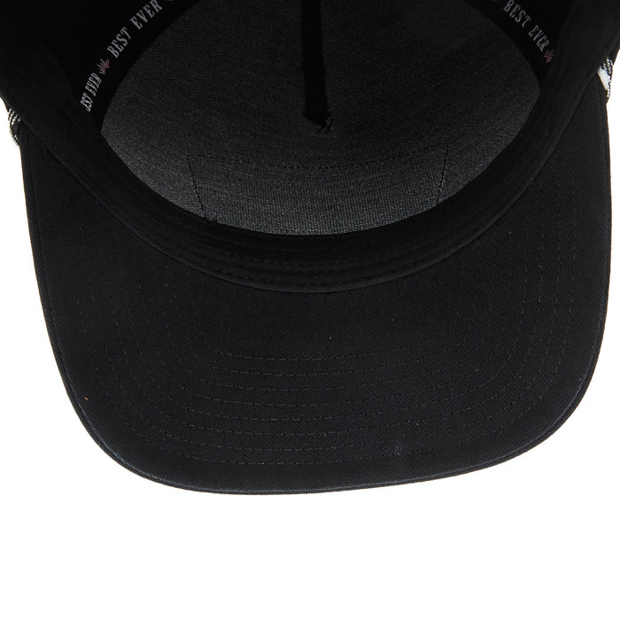 Best Ever Pads Black Logo Patch Trucker Cap
