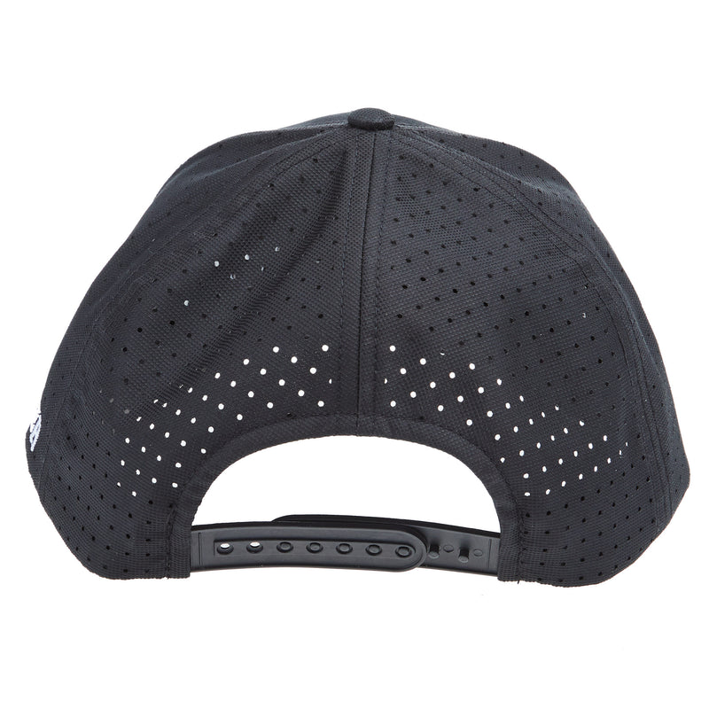 Best Ever Pads Black and White Embroidered Crown Cap