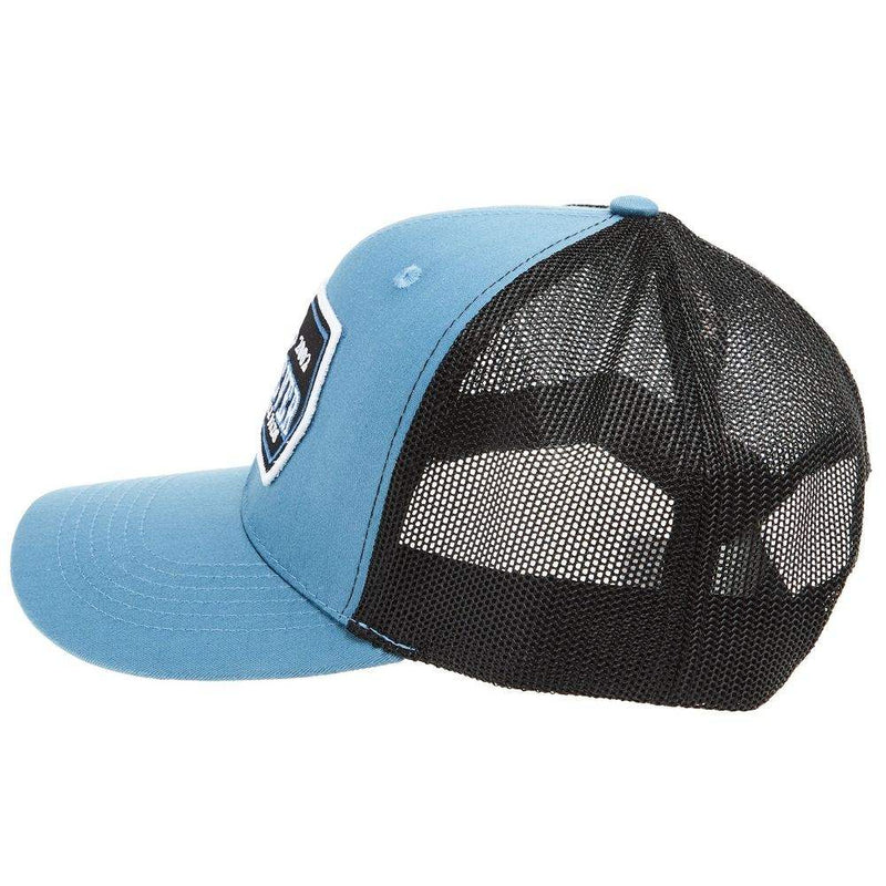 Best Ever Pads Light Blue and Black Patch Mesh Back Cap