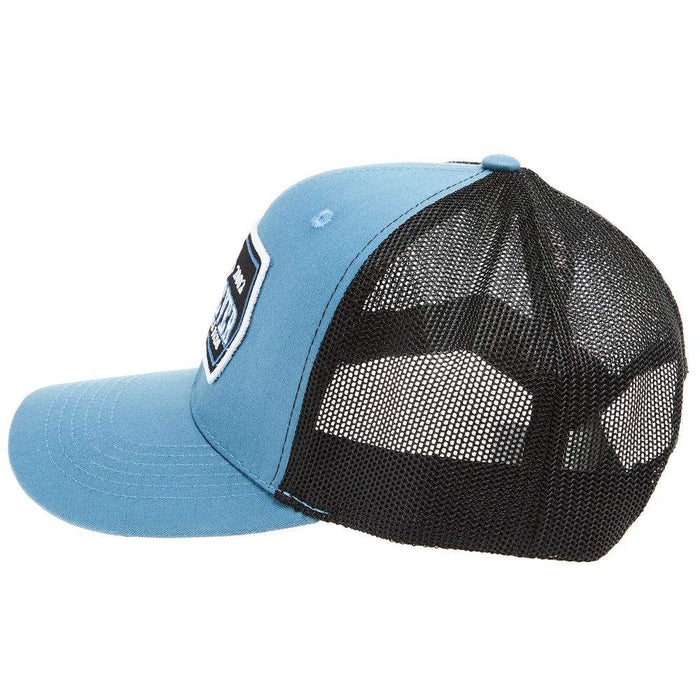 Best Ever Pads Light Blue and Black Patch Mesh Back Cap