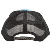 Best Ever Pads Light Blue and Black Patch Mesh Back Cap